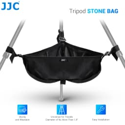 JJC Tripod Weight Stone Bag Heavy Duty Sandbag for Tripod Easel Universal Stand Sand Bag for Stabilizing Photography Accessory