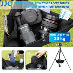JJC Tripod Weight Stone Bag Heavy Duty Sandbag for Tripod Easel Universal Stand Sand Bag for Stabilizing Photography Accessory