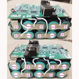 21700*10 BSL36A18 18V 36V Battery PCB BMS for Metabo HPT Hitachi MultiVolt Battery 371751M 372121M BSL36B18 Li-ion Battery
