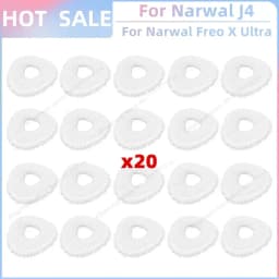 Fit For 나르월 Narwal Freo X Ultra / Narwal Freo X Ultra 2.0 Vacuum Parts Main Roller Side Brush Cover HEPA Filter Mop Cloth