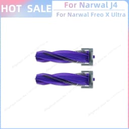 Fit For 나르월 Narwal Freo X Ultra / Narwal Freo X Ultra 2.0 Vacuum Parts Main Roller Side Brush Cover HEPA Filter Mop Cloth