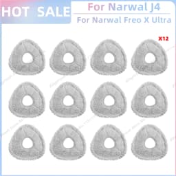 Fit For 나르월 Narwal Freo X Ultra / Narwal Freo X Ultra 2.0 Vacuum Parts Main Roller Side Brush Cover HEPA Filter Mop Cloth