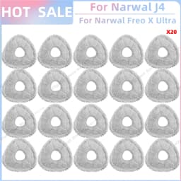 Fit For 나르월 Narwal Freo X Ultra / Narwal Freo X Ultra 2.0 Vacuum Parts Main Roller Side Brush Cover HEPA Filter Mop Cloth