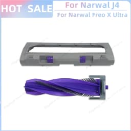 Fit For 나르월 Narwal Freo X Ultra / Narwal Freo X Ultra 2.0 Vacuum Parts Main Roller Side Brush Cover HEPA Filter Mop Cloth