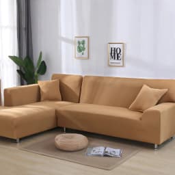 Solid Corner Sofa Covers Couch Slipcovers Elastica Material Sofa Skin Protector for Pets Chaselong Cover L Shape Sofa Armchair