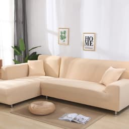 Solid Corner Sofa Covers Couch Slipcovers Elastica Material Sofa Skin Protector for Pets Chaselong Cover L Shape Sofa Armchair