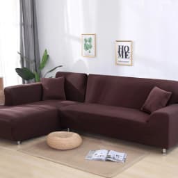 Solid Corner Sofa Covers Couch Slipcovers Elastica Material Sofa Skin Protector for Pets Chaselong Cover L Shape Sofa Armchair