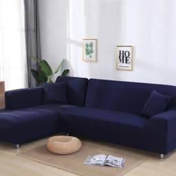 Solid Corner Sofa Covers Couch Slipcovers Elastica Material Sofa Skin Protector for Pets Chaselong Cover L Shape Sofa Armchair
