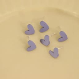 10Pcs DIY Stainless Steel Earrings Back Love Heart Dangle Earrings Base Connectors Linkers for Jewelry Making Accessories