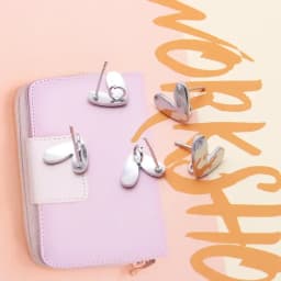 10Pcs DIY Stainless Steel Earrings Back Love Heart Dangle Earrings Base Connectors Linkers for Jewelry Making Accessories