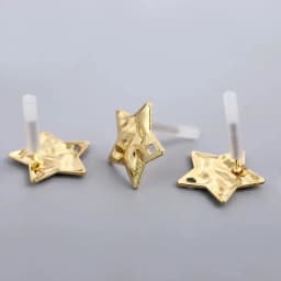 10Pcs DIY Stainless Steel Earrings Back Love Heart Dangle Earrings Base Connectors Linkers for Jewelry Making Accessories