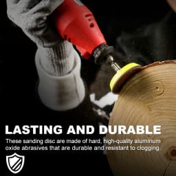 XCAN Sanding Disc 1/2/3inch Round Abrasive Dry Sandpaper with Back-up Pad For Polishing Cleaner Tools Sanding Paper