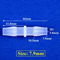 5~200pcs 1.6~15.8mm Equal Dia Direct Connectors Aquarium Tank Air Pump Aerator Hose Pagoda Joint Irrigation Water Pipe Fittings