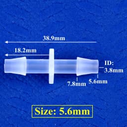 5~200pcs 1.6~15.8mm Equal Dia Direct Connectors Aquarium Tank Air Pump Aerator Hose Pagoda Joint Irrigation Water Pipe Fittings