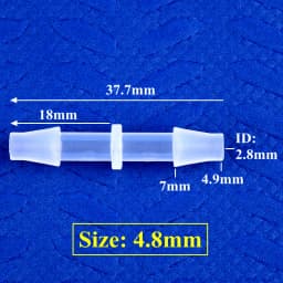5~200pcs 1.6~15.8mm Equal Dia Direct Connectors Aquarium Tank Air Pump Aerator Hose Pagoda Joint Irrigation Water Pipe Fittings