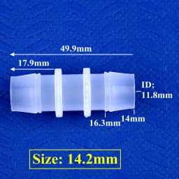 5~200pcs 1.6~15.8mm Equal Dia Direct Connectors Aquarium Tank Air Pump Aerator Hose Pagoda Joint Irrigation Water Pipe Fittings