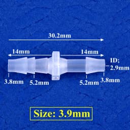 5~200pcs 1.6~15.8mm Equal Dia Direct Connectors Aquarium Tank Air Pump Aerator Hose Pagoda Joint Irrigation Water Pipe Fittings