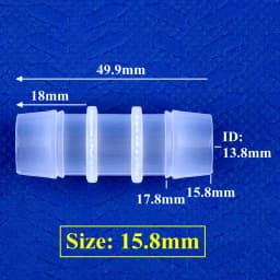 5~200pcs 1.6~15.8mm Equal Dia Direct Connectors Aquarium Tank Air Pump Aerator Hose Pagoda Joint Irrigation Water Pipe Fittings