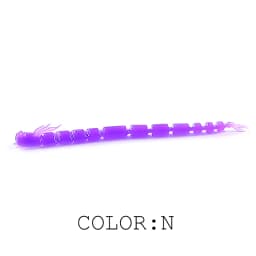 2021 new supercontinent blood teez larva soft bait Luya soft bait crazy 55mm/80mm swing larva