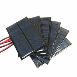 1PCS 4V 5V 5.5V Solar Panel 1W 1.6W 150mA 160mA 200mA 250mA 500mA With Wire Mini Solar System DIY For Battery Cell Phone Charger