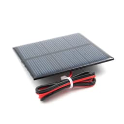 1PCS 4V 5V 5.5V Solar Panel 1W 1.6W 150mA 160mA 200mA 250mA 500mA With Wire Mini Solar System DIY For Battery Cell Phone Charger