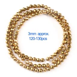 AAA+ Color Retention Gold-Plated Hematite Beads Natural Stone Round Cube Spacer Loose Beads for jewelry Making DIY Bracelet 15''