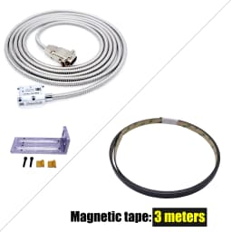 High Precision Milling Lathe Grinder DRO Magnetic Scale 5V 0.005mm Magnetic Linear Encoder For SINO HYMSEANN All Digital Readout
