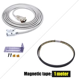 High Precision Milling Lathe Grinder DRO Magnetic Scale 5V 0.005mm Magnetic Linear Encoder For SINO HYMSEANN All Digital Readout