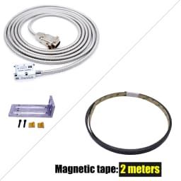 High Precision Milling Lathe Grinder DRO Magnetic Scale 5V 0.005mm Magnetic Linear Encoder For SINO HYMSEANN All Digital Readout