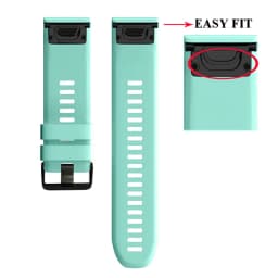 26mm 22mm Quick Release Watchband For Garmin Fenix 7X 6X Pro 5X 3 3HR Silicone Easy Fit Wrist Band for Garmin Fenix 7 Fenix 6 5