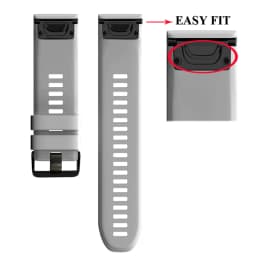 26mm 22mm Quick Release Watchband For Garmin Fenix 7X 6X Pro 5X 3 3HR Silicone Easy Fit Wrist Band for Garmin Fenix 7 Fenix 6 5