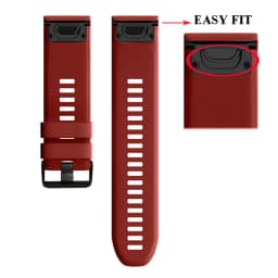 26mm 22mm Quick Release Watchband For Garmin Fenix 7X 6X Pro 5X 3 3HR Silicone Easy Fit Wrist Band for Garmin Fenix 7 Fenix 6 5