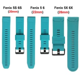 26mm 22mm Quick Release Watchband For Garmin Fenix 7X 6X Pro 5X 3 3HR Silicone Easy Fit Wrist Band for Garmin Fenix 7 Fenix 6 5