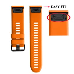 26mm 22mm Quick Release Watchband For Garmin Fenix 7X 6X Pro 5X 3 3HR Silicone Easy Fit Wrist Band for Garmin Fenix 7 Fenix 6 5