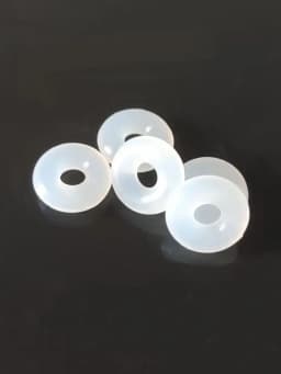 10pcs Silicone Rubber Seal O-Ring Thickness CS 2mm Outer Diameter OD 5/5.5/6/7/8/9/10/11/12/13/14/15/16/17/18/19/20mm VMQ Gasket