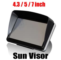 4.3 / 5 / 7 / GPS Navigation Accessories Inch Frame GPS Universal Sunshade Sun Shade GPS Screen Visor Hood Block