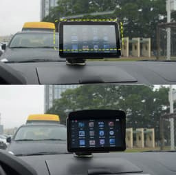 4.3 / 5 / 7 / GPS Navigation Accessories Inch Frame GPS Universal Sunshade Sun Shade GPS Screen Visor Hood Block
