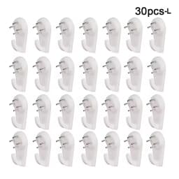 10Pcs Wall Decoration Installation Seamless Hooks Nail Kitchen Living Room Bedroom Home Daily Hanging Wall Invisible Hook White
