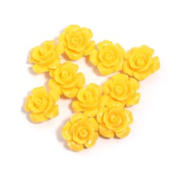 1 Strand 6 8 10 12 15mm Rose Camelia Flower Beads Artificial Coral Beads For Jewelry Making DIY Bracelet Neckalce Accessoires