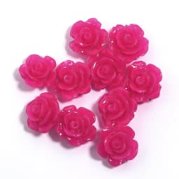 1 Strand 6 8 10 12 15mm Rose Camelia Flower Beads Artificial Coral Beads For Jewelry Making DIY Bracelet Neckalce Accessoires