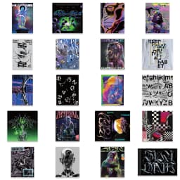 10/30/40pcs Harajuku Acid Graphic Stickers Decal DIY Skateboard Laptop Guitar Phone Luggage Car Helmet Cool Sticker For Kids Toy