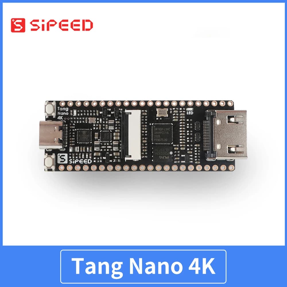 Sipeed Lichee Tang Nano 4K Gowin Minimalist FPGA GoAI Develop-ment Board HDMI Camera