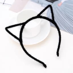New fashion Harajuku style little devil cat press hair plush cat ears headband