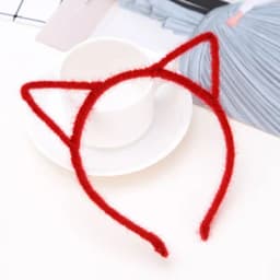 New fashion Harajuku style little devil cat press hair plush cat ears headband