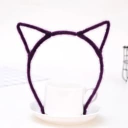 New fashion Harajuku style little devil cat press hair plush cat ears headband