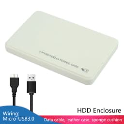 UTHAI U25 2.5 Inch SATA3 USB3.0 HDD Enclosure Tool-Free Mobile Shell External Hard Drive Card Enclosure for Portable Storage