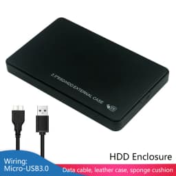 UTHAI U25 2.5 Inch SATA3 USB3.0 HDD Enclosure Tool-Free Mobile Shell External Hard Drive Card Enclosure for Portable Storage