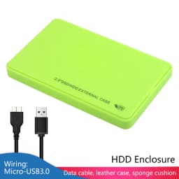 UTHAI U25 2.5 Inch SATA3 USB3.0 HDD Enclosure Tool-Free Mobile Shell External Hard Drive Card Enclosure for Portable Storage