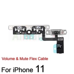AiinAnt Power Volume Buttons Mute Wireless Charging Flash Light Power Flex Cable For iPhone 11 Pro 11Pro Max Phone Repair Parts
