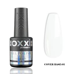 OXXI 10ml Natural Base for Gel Varnish Semipermanent Nude Rubber Base Gellac Nails Art Jelly Color UV Nail Base Coat Nail Polish